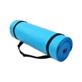 thumbnail image 3 of BalanceFrom Fitness GoYoga+ 71x24in Exercise Yoga Mat with Knee Pad, Blue, 3 of 6