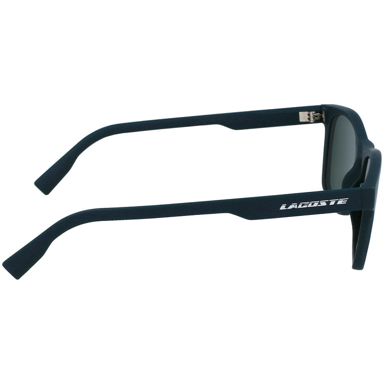 Lacoste Adult Men's Matte Green Soft Square Sport Sunglasses