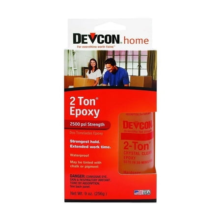 Devcon 33345 S-33 2 Ton Crystal Clear Epoxy