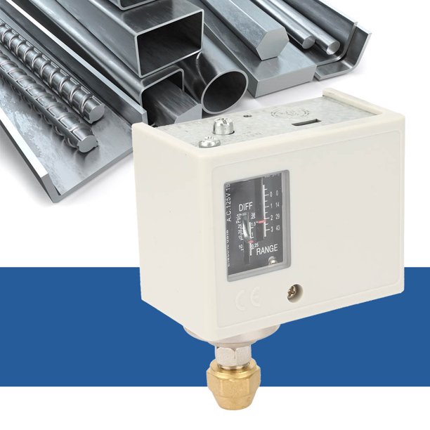 Automatic Pressure Controller, 0.5 1.5 Bar Adjustable Differential