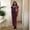CL3, variant on Velour African Elegant Dresses for Women Lady Party Weaving Velour Collar African Print A-line Dress Evening Dresses WY10839