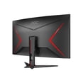 thumbnail image 3 of AOC 27' FHD 165Hz 1ms GTG Curved VA LED FreeSync Gaming Monitor (C27G2) - Black/Red, 3 of 6