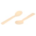 thumbnail image 3 of Wooden Taster Spoons,100pcs Disposable Wood Spoons Wooden Spoons Wood Spoon Effortless Installation, 3 of 5