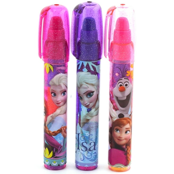 3 Disney Frozen Erasers