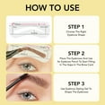thumbnail image 2 of 2026 New 4 Fork Tip Eyebrow Pen - 2-in-1 Waterproof Brow Pencil with Ultra-Fine Tips & Smudge-Proof Formula, Eyebrow Makeup for Natural Looking Eyebrows(Includes Eyebrow Stencils & Brush), 2 of 7
