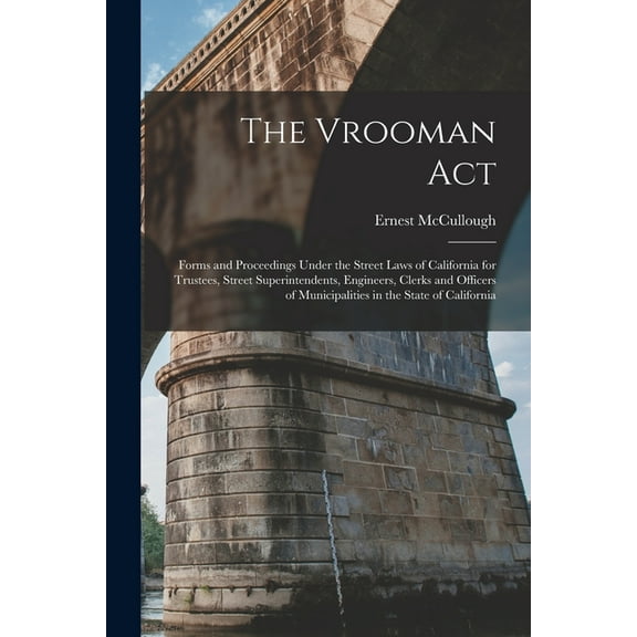 The Vrooman Act (Paperback)