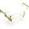 Sterilite Modular Latch Box Packs, Dark Sahara, 6 Sets