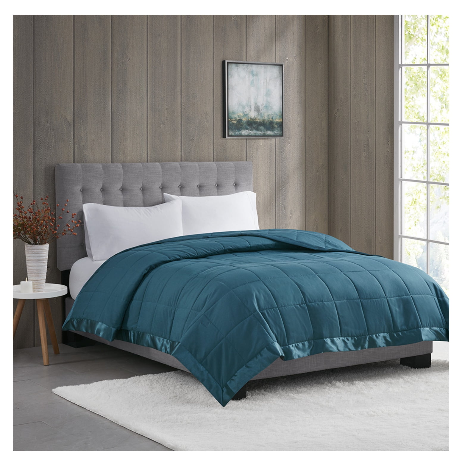 Pendleton Home Collection Sherpa Avra Valley Teal Queen Blanket