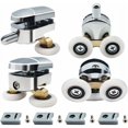 thumbnail image 1 of Quiet Shower Door Pulley Replacement, Strong Load-Bearing Capacity for 4-6mm Glass Door, Easy Install & Maintain for Most Showers, 1 of 5