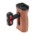 thumbnail image 1 of Handle,Hand With 1/4 Handle Wooden Hand Universal Camera Side 1/4 Screw Cold Screw Cold Mount Side Handle Wooden Camera Side Handle With 1/4 Screw Cold Mount Camera Wooden Hand With Qisuo, 1 of 6