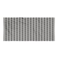 thumbnail image 1 of Geometric Gym Towel, Monochrome Lattice Pattern with Rhombuses and Crossing Lines Print, One-Sided Quick Dry Microfiber for Beach Fitness & Swimming, 60" x 30", Charcoal Grey Eggshell, by Ambesonne, 1 of 2