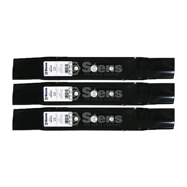 3 Deck Blades John Deere L120 L130 Sabre 1948GV 1948HV 2148HV Scotts