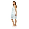 thumbnail image 2 of Casual Nights Women's Flowral Lace Tricot Sleeveless Nightgown, 2 of 3