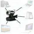 thumbnail image 4 of 360 Degree HD Web Camera Web Cam Webcam USB For Computer with PC Camera Laptop YouTube Notebook Microphone For Sky, 4 of 7