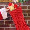 thumbnail image 2 of 11. Inch Christmas Stockings Cable Knit Stocking Large Size Christmas Decorations for Fireplace Xmas Tree Holiday Family Friends Gift Exchange Party, 2 of 3