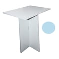 thumbnail image 4 of Mesa De Centro Sala Minimalista Mdf Melamico Resistente Azul Pastel, 4 of 4