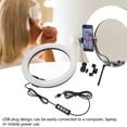 thumbnail image 4 of Ring Light, Soft Light LED Selfie Ring Light Stepless Dimming USB Plug 13 Inch  For Streaming, 4 of 8