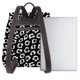 thumbnail image 3 of Balery Black Leopard Mochila de Cuero para Mujeres, Gran Capacidad, Bolsa de Viaje Multifuncional, Mochila de Cuero y Bolsa de Hombro para Mujeres, 3 of 4
