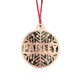 thumbnail image 1 of Navidad De Madera 2021, Colgante Epidémico, Adorno Colgante Para Árbol De Navidad, Decoración Speravity HA044223-05, 1 of 6