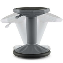 Costway Kids Active Motion Stool Ergonomic Wobble Chair with Adjustable Height Grey