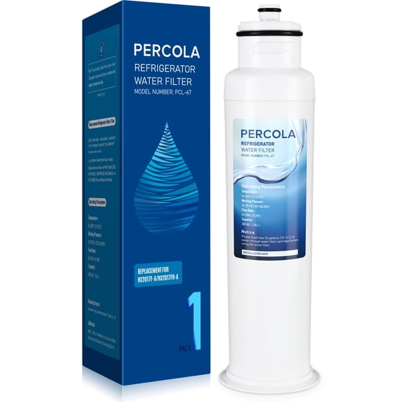 Filtre à Eau HX2017FR-A/HX2017F-A, Compatible avec les Réfrigérateurs à Encastrer Hisense® HRF266N6CSE1, HRF266N6CSE, HRF209N6CSE, HRF254N6TSE, HRF254N6DSE