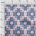 thumbnail image 1 of oneOone Tissu en Coton Flex Imprimé Ikat Tourbillon 40 Pouces de Large, 1 of 4