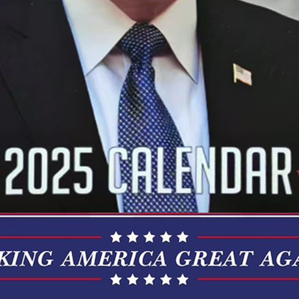 2025 Wall Calendar Trump 2025 Wall Calendar, Monthly Wall Calender 12