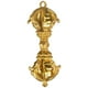 thumbnail image 1 of Adorno colgante antiguo con forma de bolsa de mortero Vajra, llavero con mortero Vajra, colgante para hacer collares., 1 of 7