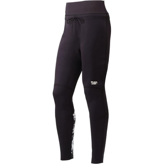TUSA Sport Mens 2mm Neoprene Wetsuit Pants, Black, Large