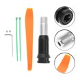 thumbnail image 3 of KAKOWELY automatic shift knob Black Aluminum Car Gear Shift Knob Extender Extension Lever Manual Gear Shifter Universal Aluminum Alloy Gear Shift Knob Extender For Automatic And Manual Vehicles, 3 of 5