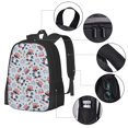 thumbnail image 2 of Balery I Love USA Mochila para hombre y mujer - Tela Oxford 600D resistente - Gran capacidad, resistente al agua, ideal para la escuela, viajes y senderismo, 2 of 6