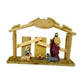 thumbnail image 3 of Holy Family Figurine Christmas Nativity Scene Horse Cow Resin Design Suitable for Religious Education, 3 of 9