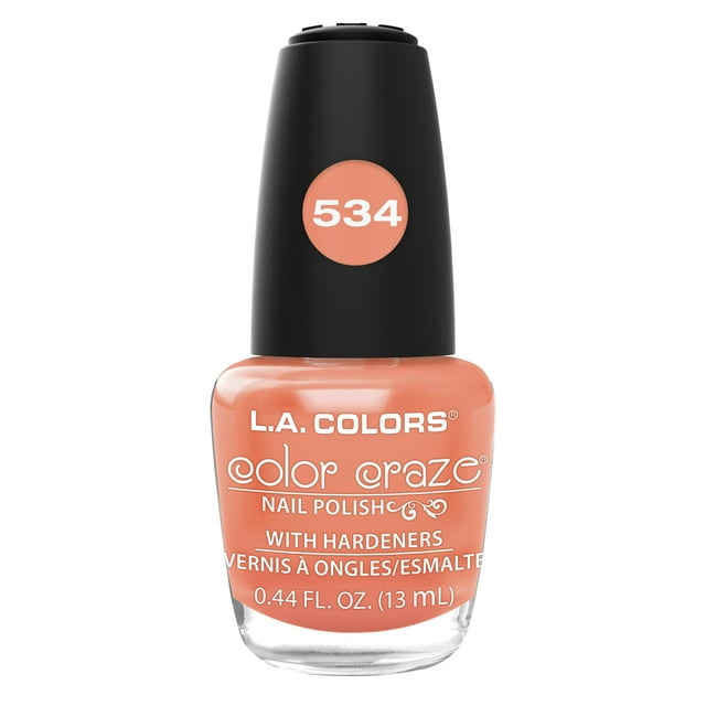 COLORS Color Craze Esmalte de uñas Hottie 0.44 fl. onz. (CNP534)