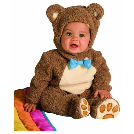 Rubie's Costume Infant Noah Ark Collection Oatmeal Bear Jumpsuit, Brown/Beige, 18-24 Months, Chenille and flannel footed costume jumpsuit with character.., By Rubies