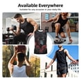 thumbnail image 7 of Pofeuu Rose Full Moon Black Wolf Print Men's Muscle T-Shirt, Sleeveless, Muscle Tank, Classic Muscle Tee Top For Men Casual Sleeveless Muscle T-Shirt Trendy Clothes-Large, 7 of 7