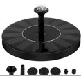 thumbnail image 3 of Solar Fountain Water Pump Small Solar Powered Outdoor Water Pump for Pond Pool Garden Fish Tank( Black), 3 of 4