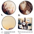 thumbnail image 3 of Designart Western Cowboy Riding A Horse II Canvas Wall Art, 3 of 5