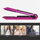 thumbnail image 3 of Plancha de pelo con peine térmico y calor ajustable, recargable por USB, color rojo., 3 of 5