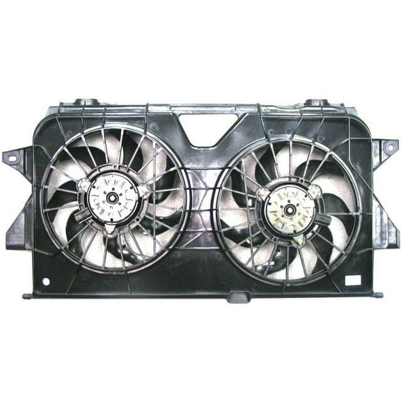 Radiator Fan Assembly - Compatible with 2005 - 2007 Dodge Caravan 2006