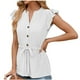 thumbnail image 4 of Fiudx Ofertas Relámpago Tops con Estampado de Moda para Mujer, Blusa de Manga Corta, Camisetas Divertidas con Cuello Redondo, 4 of 4