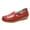 Red, variant on TOWED22 Flat Sandals For Women,Women's Flats Comfort Slip on Flat Ballerina Square Toe Ballet Shoes,White