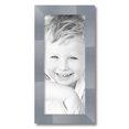 thumbnail image 2 of ArtToFrames 9x21" Light Silver Picture Frame, Silver Wood Poster Frame, with Regular Acrylic and Foam Backing 3/16 inch (FBPL-4827), 2 of 7