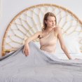 thumbnail image 6 of GOGREEN Ice Silk Cooling Blanket, Dual-Sided Ultra-Cold Feel Technology, King Size 108"x90" Chill Blanket for Sweat-Free Sleep, Hot Flashes Relief, 6 of 14