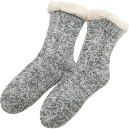 

1 Pair Thicken Warm Socks Slipper Socks Bed Socks Thermal Socks Women Floor Socks