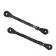 thumbnail image 2 of Juego de 2 correas de espuelas para botas de piel sintética de primera calidad para damas occidentales Negro, 2 of 6