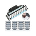 thumbnail image 1 of Lames de Rasoir de Remplacement pour Mach 3, Compatibles avec Gillette, 3 Couches pour Peau Sensible, 1 of 2