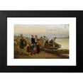 thumbnail image 2 of Leopold Carl Müller 14x11 Black Modern Framed Museum Art Print Titled - The Last Day's Effort (1871), 2 of 5