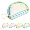 thumbnail image 2 of Coofit Coin Purse Short Holographic Zipper Closure Coin Pouch Coin Wallet Makeup Pouch, 2 of 6