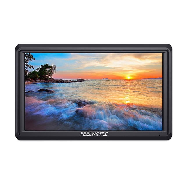 Supervisar FEELWORLD Cámara portátil Monitor de campo Asistente de video con 5.5 pulgadas IPS Pantalla Full HD Resolución de pantalla 1920 * 1080 Foco de picos Colores falsos Compatibilidad con entrad FEELWORLD Supervisar