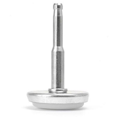 1-piece Steel Stem Bed Frame Glides to Replace Wheels, Set ...